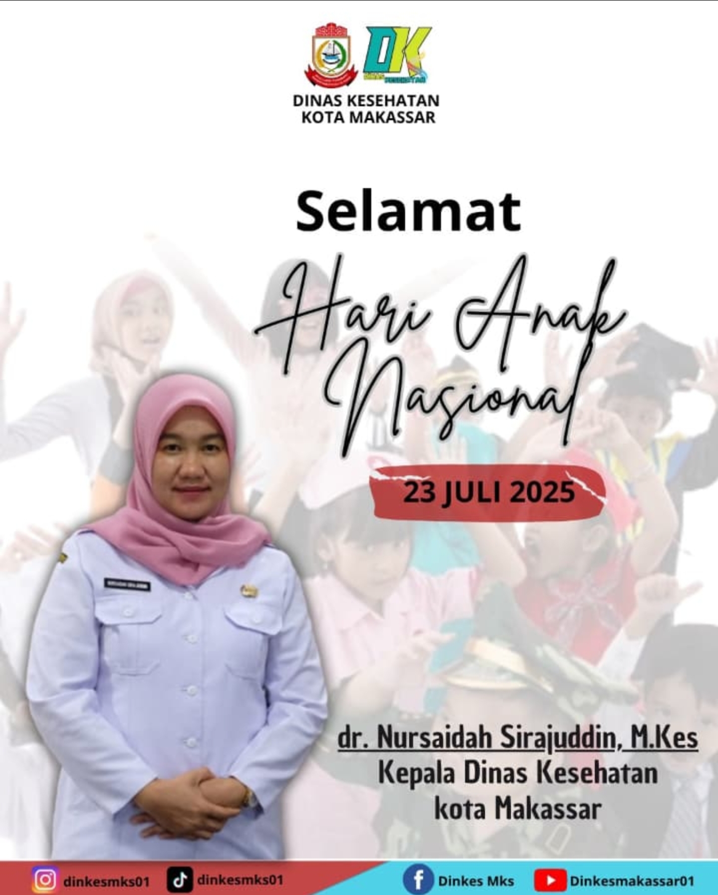 Selamat Hari Anak Nasional 23 Juli 2025: Komitmen Dinas Kesehatan Kota Makassar untuk Anak-Anak Sehat dan Bahagia Selamat Hari Anak Nasional 23 Juli 2025: Komitmen Dinas Kesehatan Kota Makassar untuk Anak-Anak Sehat dan Bahagia